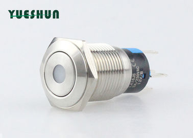 China Tipo iluminado do ponto da montagem 110V 220V do painel do interruptor de restauração da tecla distribuidor