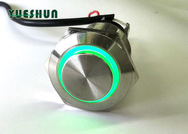 China Cabeça redonda alta interruptor de tecla iluminado, tecla do diodo emissor de luz do carro fora do interruptor fábrica